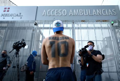 Diego Maradona Resting In Hospital After Successful 80 Minute