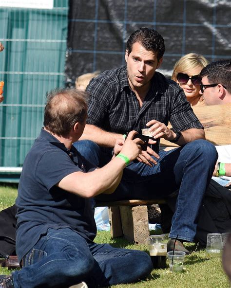 henry cavill at groove festival in dublin in bad pants