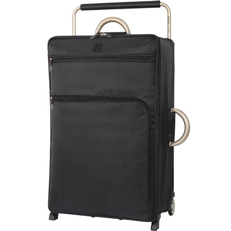 ultra lightweight  wheel luggage black walmartcom