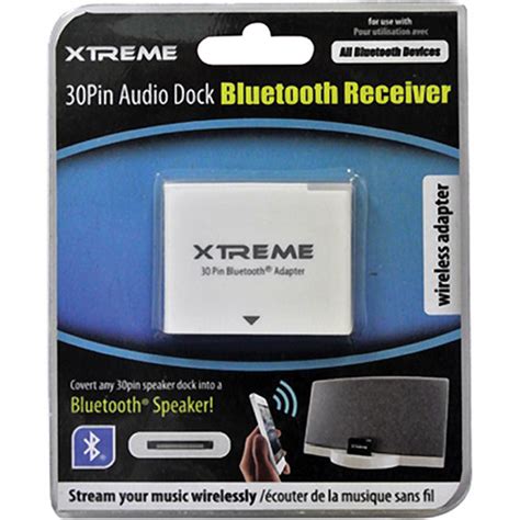 xtreme cables  pin audio dock bluetooth receiver  bh