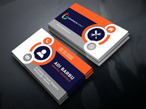 beautiful elegant business card design  graphicsfamily