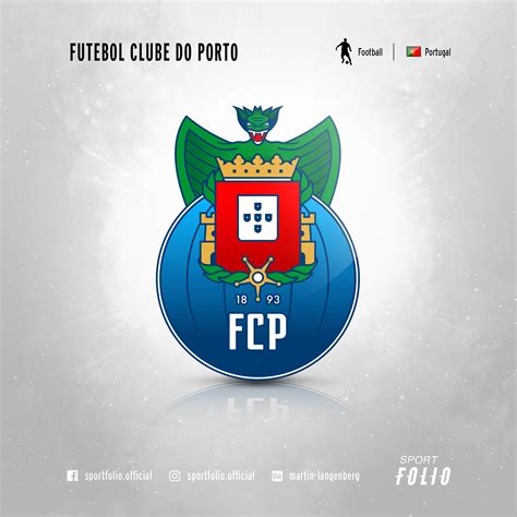 fc porto logo redesign on behance