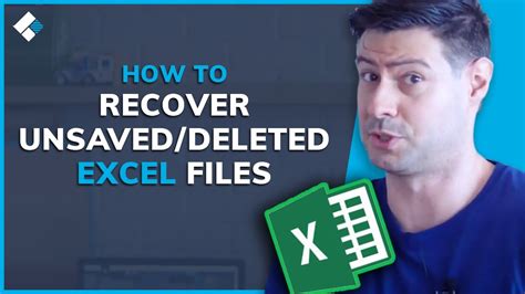 recover unsaveddeleted excel files excel document recovery