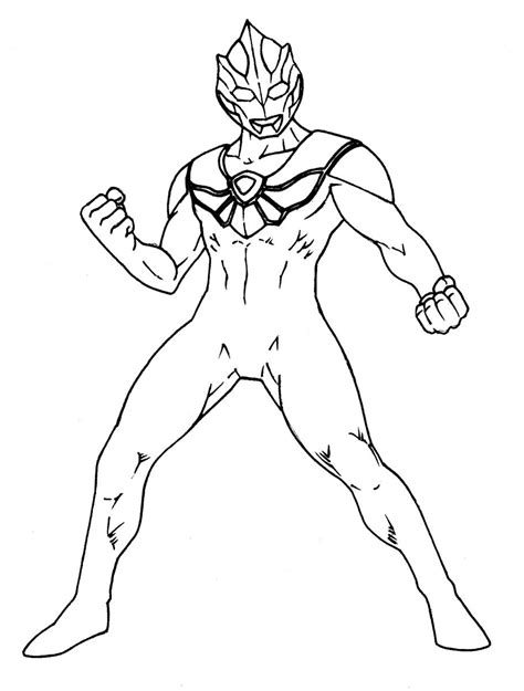 coloring page ultraman coloring pages  print coloring pages
