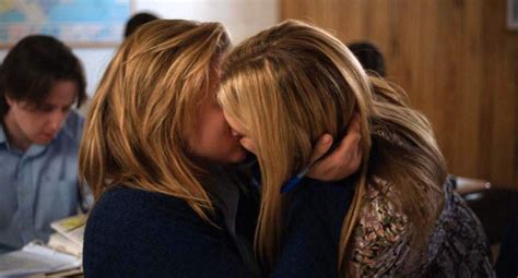 chloe grace moretz kisses marin ireland in the miseducation of cameron post scandal planet