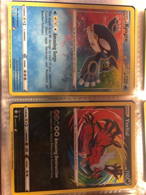 mavin kyogre  yveltal amazing rare