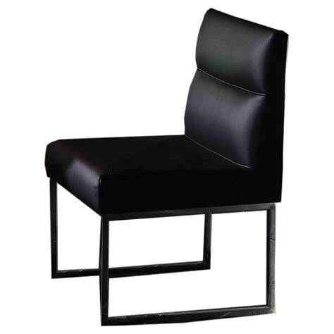 Aandx Modern Leatherette Dining Chair Black Set Of 2 Dcg Stores