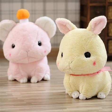 white bunny rabbit plush toy kawaii stuffed animals  children