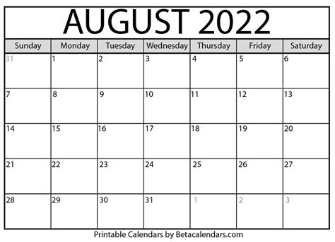 august  calendar home august  calendar