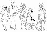 Doo Scooby Coloring Pages Gang Kids Printables Daphne Colouring Geocities Ws Horror Blake Printable Click Jones Velma Shaggy Book Mystical sketch template