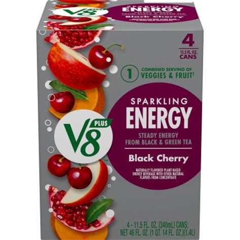 sparkling black cherry energy drink multipack cans  pk  fl