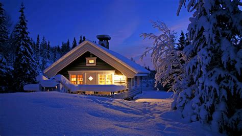 house on winter night hd wallpaper background image 2133x1200 id 699187 wallpaper abyss