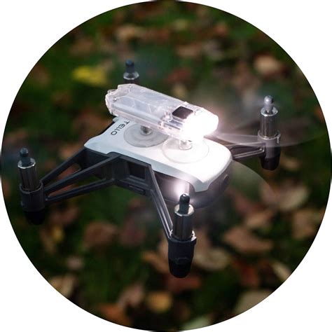 roboterwerk  tello fari fari  led  dji ryze tello accessori  droni luce del drone