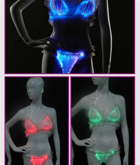 2014 new fashion underwear in led lighting luminous