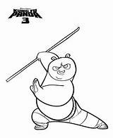 Panda Fu Kung Coloring Pages Kids Sheets Po Drawing Para Fun Colorir Animation Movie Visit sketch template