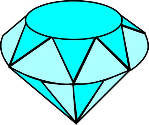 vector graphic diamond gem jewel crystal  image  pixabay