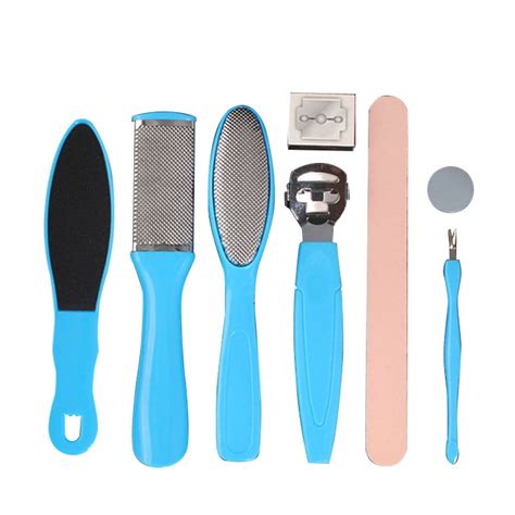 pedicure tools foot care file  feet heels toe cuticle kit professional file pedicure set