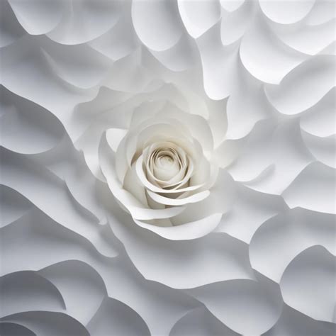 premium photo paper flower