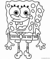 Spongebob Coloring4free Nickelodeon sketch template
