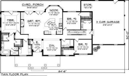 house plans  story  sq ft ranch open floor layout  trendy ideas house plans  story