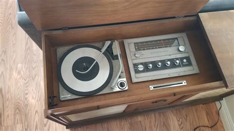 vintage general electric console stereo system thriftyfun