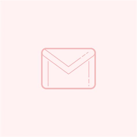 pink gmail icon