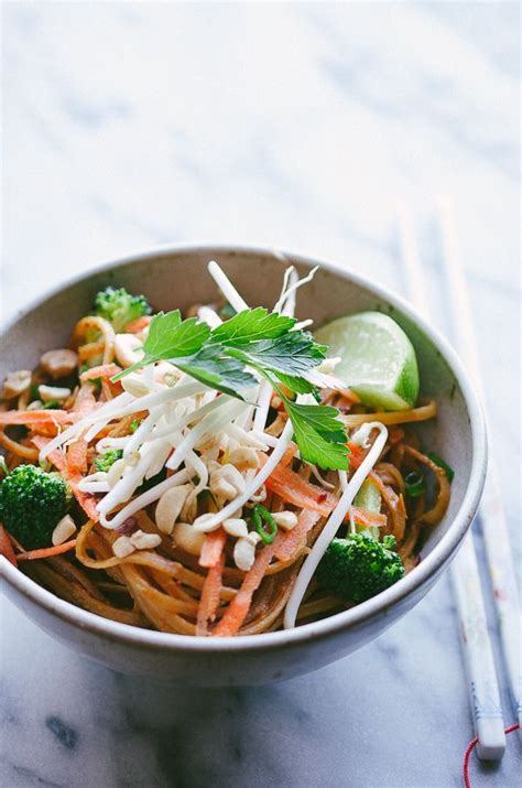 easy vegan vegetable pad thai  easy recipe   familys