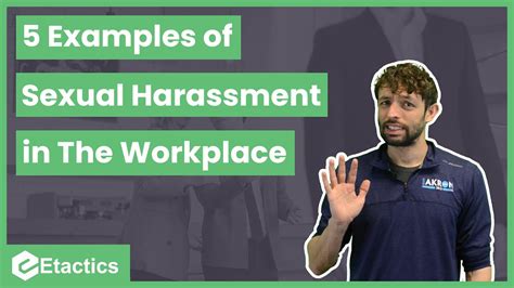 5 examples of sexual harassment in the workplace youtube