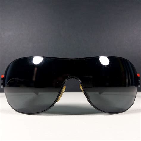 prada men s designer sunglasses matte black shield sps 54h 1bo 1a1 130