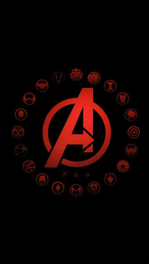 xpx p   avengers logo  avengers  game infinity war logo