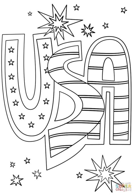 creative picture  usa coloring pages entitlementtrapcom