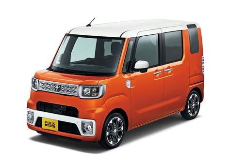 toyota pixis mega  japans newest ultra cute kei car autoevolution