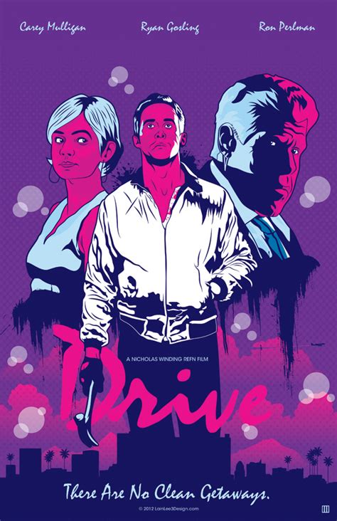 drive  poster  behance