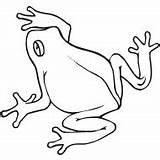 Rana Colorare Coloring Frosch Disegni Dibujos Ausmalbild Anfibi Bambini Rane Frogs Supercoloring Jumping Simples Clipartmag Disegnidacolorare Kategorien sketch template
