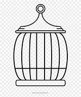 Jaula Cage Colorear Bird Para Dibujos Coloring Clipart sketch template