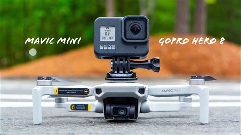 diy drone setup gopro hero   dji mavic mini youtube