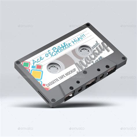 cassette tape mock   ldesign graphicriver