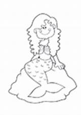 Colorare Disegno Sirena Malvorlage Seejungfrau Zeemeermin Beve Piovana Seepferdchen Ramses Vita Educolor sketch template