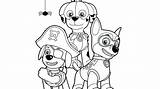 Patrol Nickelodeon Skye Getcolorings sketch template