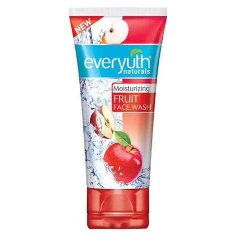 everyuth naturals fruit face wash