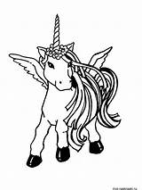 Unicorn Coloring Pages Printable sketch template