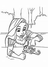 Tangled Pascal Coloring Pages Getdrawings sketch template