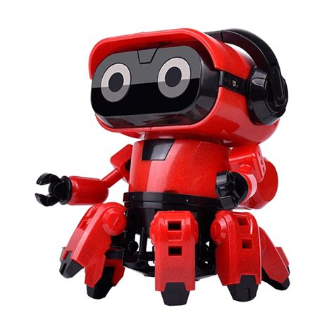 bowake diy smart rc robot infrared robot toy gifts  kids boys