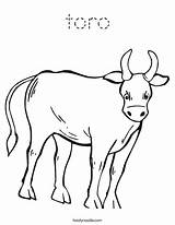 Coloring Ferdinand Toro Bull Pages Movie Farm Animals Search Twistynoodle Color Favorites Login Add Noodle Built California Usa Tracing Outline sketch template