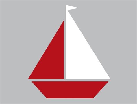 printable sailboat stencils printablee