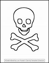 Skull Crossbones Coloring Pirate Template Printable Stencil Pumpkin Pages Kids Drawing Templates Halloween Carving Stencils Photobucket Skulls Diy Clipart Party sketch template