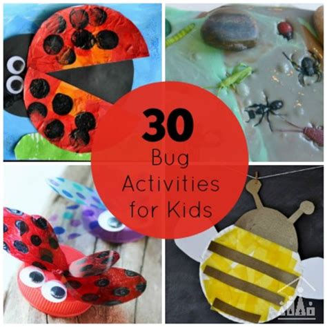brilliant bug activities  kids crafty kids  home