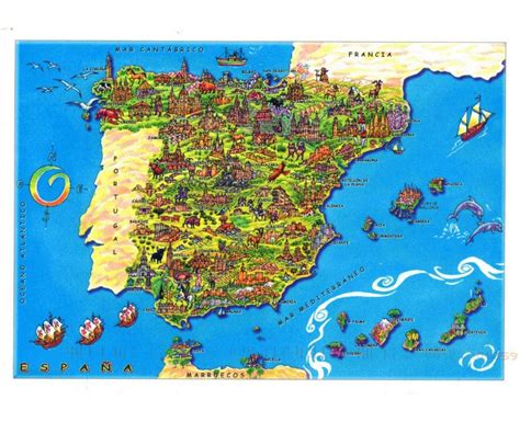 turismo espanha mapa