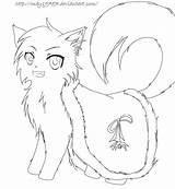 Coloring Cat Starclan Coloringhome sketch template