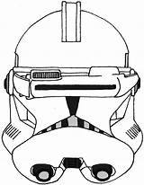 Clone Trooper Helm Klonkrieger Binoculars Helme Visier Gree sketch template